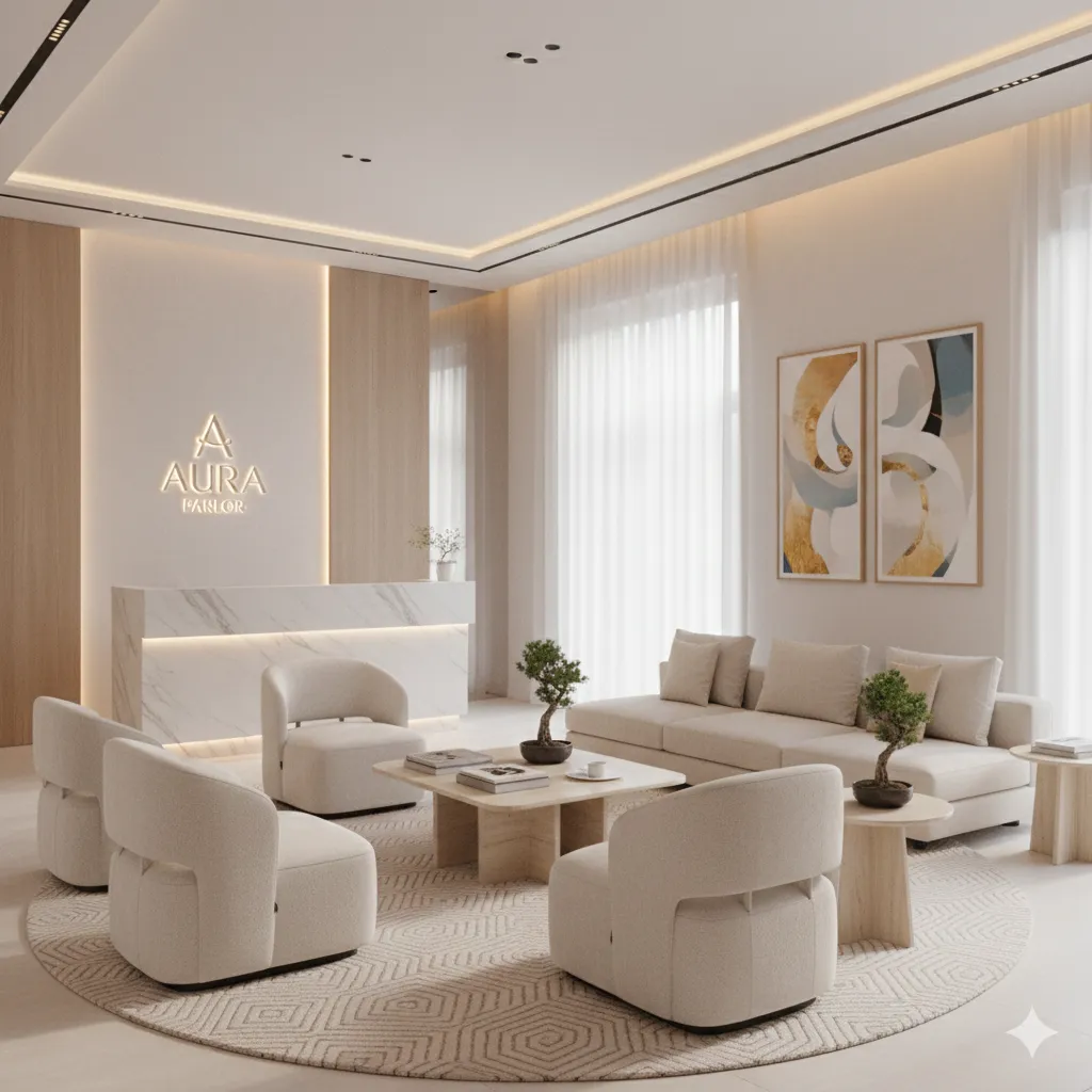 Aura Parlor Lüks Güzellik Merkezi Tadilat Projesi