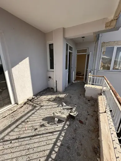 Meltem Konut Renovasyonu — Balkonlar, manzara cephesi