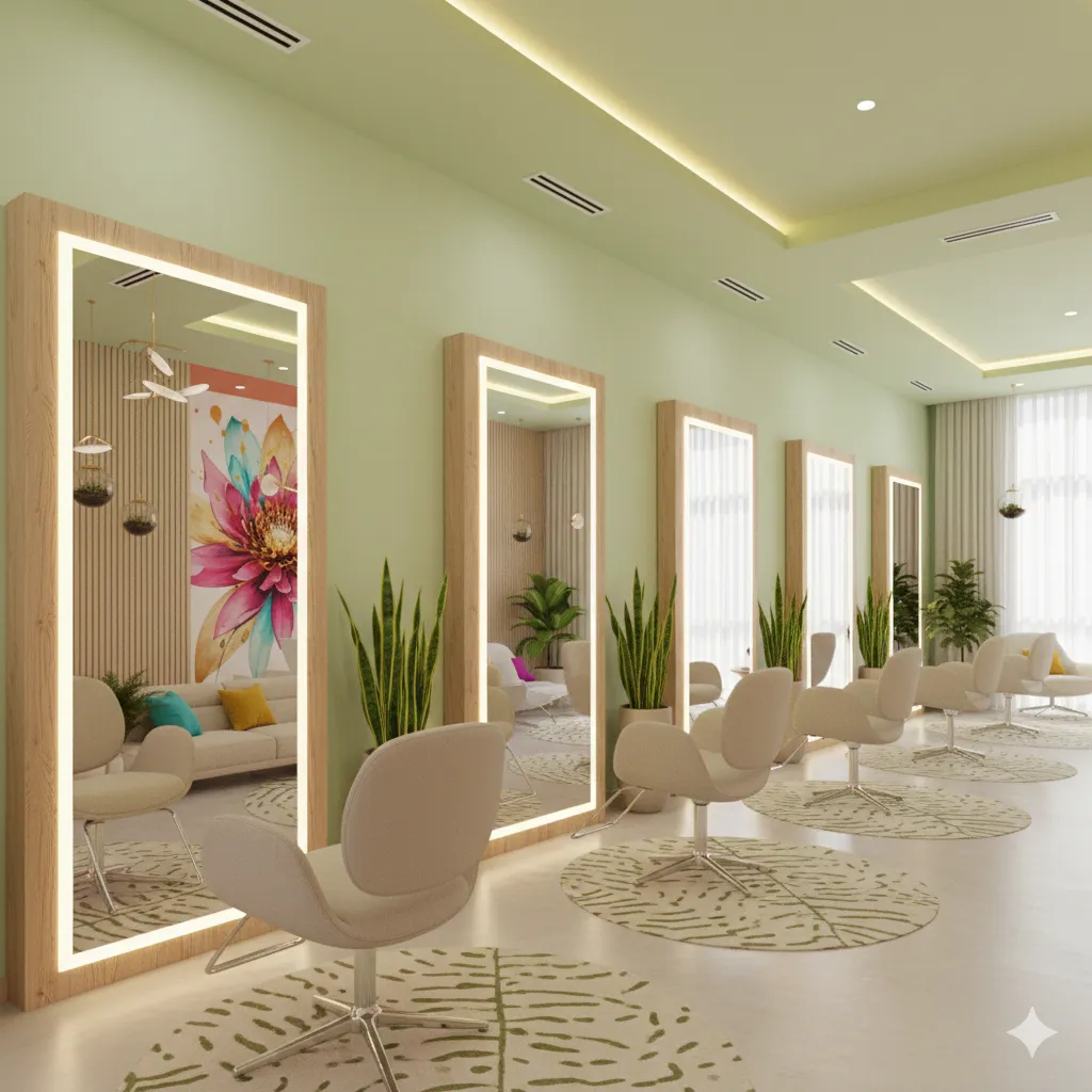 Зона ухода за волосами и укладки VividBloom